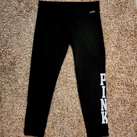 PINK Victoria's Secret Pants - PINK Victoria's Secret Cropped Ankle Yoga Pants